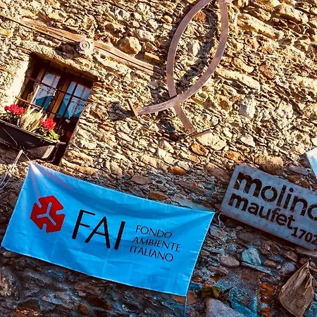 Holiday home La Roggia - Heritage In Molino Maufet Watermill - Patio On The Garden Colico