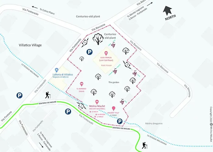 La Roggia - Historic Molino Maufet Watermill - Colico